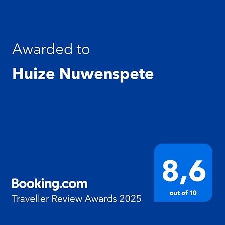 Villa Huize Nuwenspete à Nunspeet Extérieur photo
